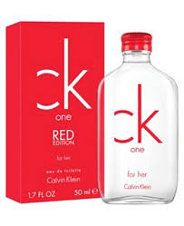 CK One Red for her